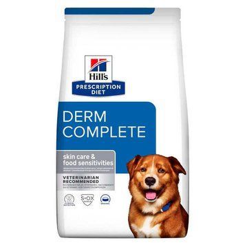 Hill's Prescription Diet Derm Complete 12 кг &ndash; лікувальний корм при харчовій алергії та атопічному дерматиті для собак всех порід 605870 фото