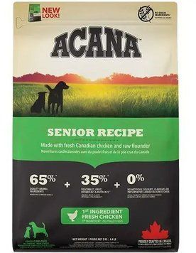 Сухий корм для дорослих собак всіх порід, +7 р ACANA Senior Recipe Dog 2 кг (а51023) a51023 фото