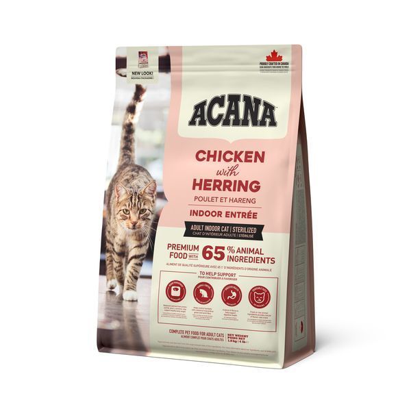 Сухий корм для дорослих домашніх котів ACANA Indoor Entree Cat Домашня Страва 1,8 кг (а71450) a71450 фото