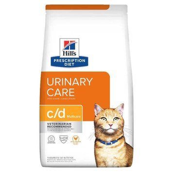 Hill's Prescription Diet c/d Multicare Urinary Care 1,5 кг - лікувальний корм з куркою для кішок із захворюваннями сечовивідних шляхів 607646 фото
