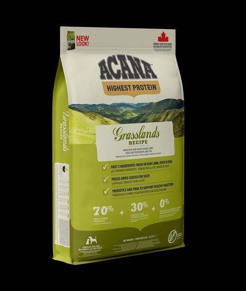 Сухий корм для собак усіх порід та стадій життя ACANA Grasslands Recipe Dog 6 кг (a54260) a54260 фото
