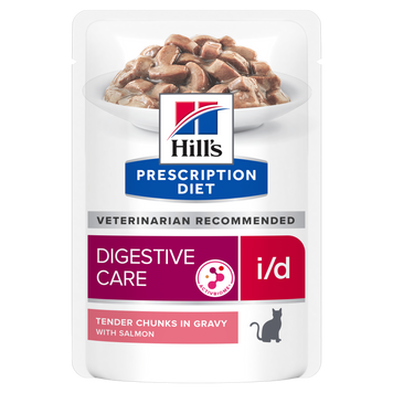 Hill&rsquo;s PRESCRIPTION DIET i/d Вологий корм для котів догляд за травленням, з лососем, пауч, 85г 606409 фото