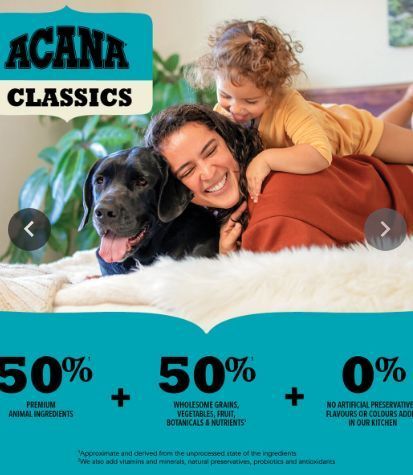 Сухий корм для собак всіх порід та всіх стадій життя ACANA Wild Coast Recipe Dog 14,5 кг (а56217) a56217 фото
